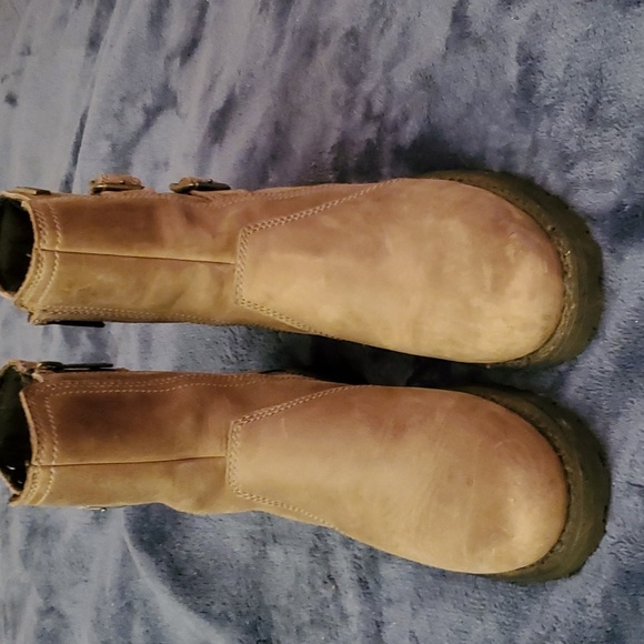 Harley-Davidson TAN Riding/Moto Boots - Picture 4 of 9